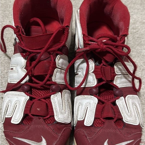 Supreme Nike Air More Uptempo Red size 11 - Picture 2 of 5